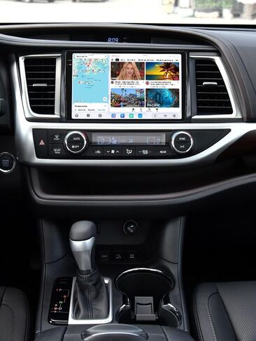 JOYING Car Radio for Toyota Highlander 2014-2019, Android 13 Car Stereo, 10.4 Inch 2K QLED Touch Screen 12GB+256GB with CarPlay & Android Auto, Mirror Link, SWC, AM/FM, GPS, Bluetooth(JY-TT155N12) in Kuwait