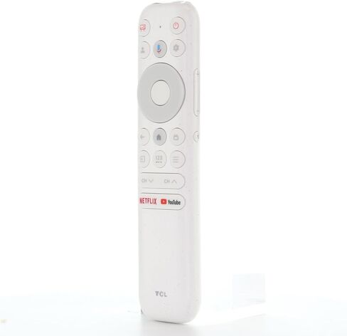 جهاز التحكم عن بعد للتلفزيون RC902N / FER1 من Dan's Originals مع صوت لتلفزيون TCL NXTVISION Google Tv | أبيض | نيتفليكس | يوتيوب - G0401-000232 in Kuwait