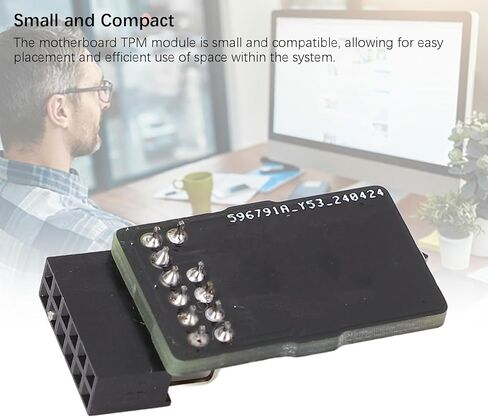 وحدة TPM 2.0، وحدة أمان تشفير 2 X 6P 12-1 Pin للوحات الأم المزودة بذاكرة DDR4 ذات توافق واسع in Kuwait
