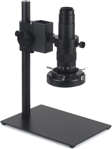Microscope Accessories Kit 48MP 4K USB Digital Video Microscope Camera Industrial Monocular HD 180X Zoom C-Mount Lens Microscope Slides,B Only Camera in Kuwait