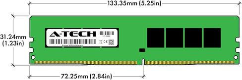بديل A-Tech 16 جيجابايت لجهاز Samsung M378A2K43EB1-CWE - DDR4 3200MHz PC4-25600 Non-ECC DIMM 288-Pin 2Rx8 1.2V - عصا ذاكرة الوصول العشوائي لسطح المكتب (M378A2K43EB1-CWE-ATC) in Kuwait