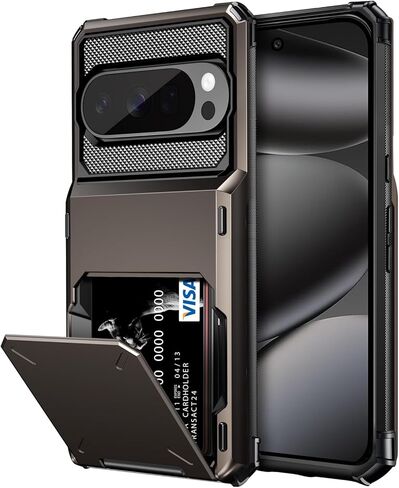 Vofolen for Moto G 2026/2025 Phone Case, Moto G Play 2026 Case Wallet with Card Holder Dual Layer Heavy Duty Shockproof Drop Protective Hidden Flip 4-Card Slots Slim Pocket Phone Cover for Women Men in Saudi Arabia
