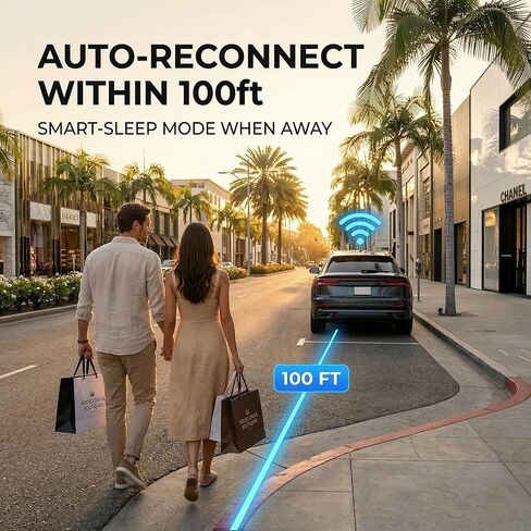 2026 [2 في 1] أحدث محول CarPlay & Android Auto اللاسلكي، يحول السلك إلى لاسلكي، إعادة توصيل تلقائي سريع، واي فاي ثنائي النطاق 5 جيجا هرتز + بلوتوث 5.3، متوافق مع USB-A وUSB-C، تصميم صغير in Kuwait