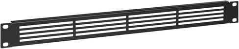 لوحة التقطيع IT AC-BP4-BLK 1U لرفوف EIA-310 مقاس 19 بوصة - فولاذ أسود لامع (AC-BP4-BLK) in Kuwait