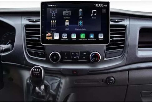 ستيريو راديو Android لسيارة Ford Transit 250 350 2018-2025 ترقية مشغل الوسائط المتعددة للسيارة، تشغيل لاسلكي Android auto WiFi GPS، 10 بوصة (4 كور 2 + 32 جيجا) in Kuwait