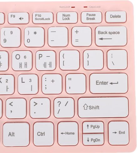 fosa 78 Key Korean Keyboard, Korean Language Keyboard and Mouse Combo 2.4GHz Wireless with Ergonomic Tilt Angle for PC Laptop in Kuwait