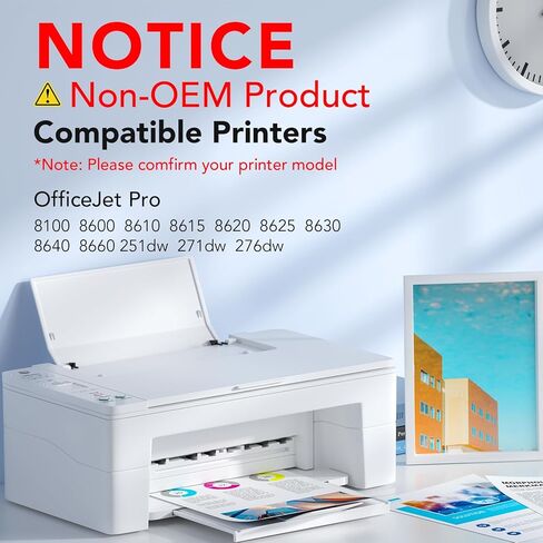 950xl and 951xl Ink Cartridges Combo Pack Compatible for HP 950 951 Ink Cartridges Combo Pack Replacement with HP OfficeJet Pro 8600 8610 8620 8100 8630 8660 8640 8615(4 Pack) in Kuwait