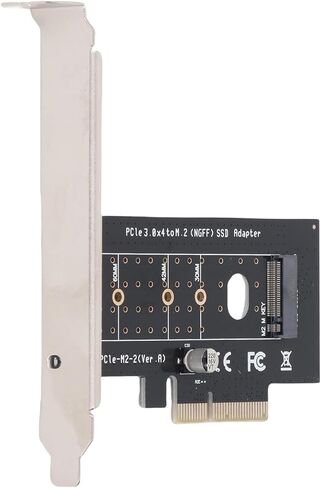 Zunate PCIe to NGFF Riser Card Adapter for NVMe and M.2 SSD, Supports BKey MKey BM Key 2230 2242 2260 2280 22110, 32Gbps Speed, Heat Dissipation in Kuwait