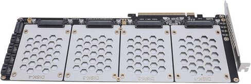 بطاقة محول Zunate U.2 NVME إلى PCIe 4.0 X8 SFF-8639 للقرص الصلب 2.5 بوصة، توسع داخلي عالي السرعة للكمبيوتر مع PCB ثابت وسهل التركيب، يدعم PCIe 4.0 X8 X16 in Kuwait
