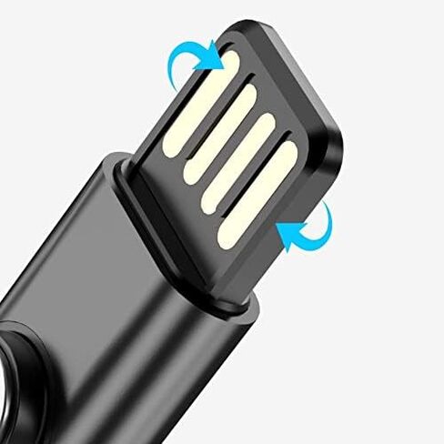 BoxWave Cable Compatible with Logitech G Cloud Gaming Handheld 940-000198 (7 in) - MagnetoSync mini Adapter, Magnet Charging Cable USB Type-C Micro USB - Teal in Kuwait