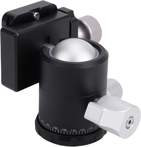 30mm Tripod Ball Head, 360 Degree Rotating Panoramic Ball Head, Arca Type Plate with 8kg Load Capacity, Ideal for DSLR Camera Mirrorless Camera Tripod Monopod in Kuwait