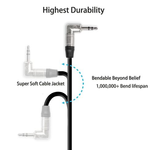 HENGYONGTA Tentacle SYNC E, Original, Track E, TIMEBAR, Deity TC-1/ PR-2 Timecode Cable 3.5mm TRS to Multi/Micro USB for Sony FX2, FX3, FX30, A7S3, A1 Camera in Kuwait