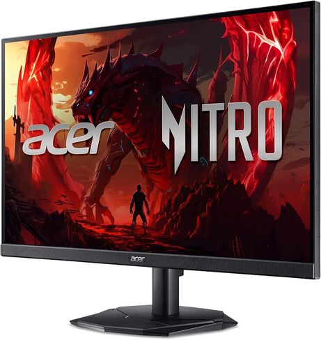 شاشة ألعاب acer Nitro مقاس 27 بوصة | دقة Full HD 1920 x 1080 | IPS | ZeroFrame | AMD FreeSync Premium | معدل تحديث 240 هرتز | ما يصل إلى 0.5 مللي ثانية | sRGB 99% | 1 × منفذ عرض 1.4 و2 × HDMI 2.0 | KG271 W3biip in Kuwait