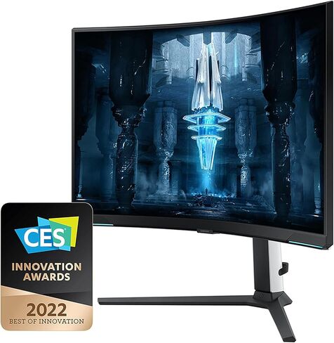 مجموعة شاشة ألعاب منحنية مقاس 32 بوصة Odyssey Neo G8 4K UHD 240 هرتز، مع Tech Smart USA Elite Suite 18، وكابل HDMI 2X 4K وحزمة حماية حصرية لمدة 26 شهرًا من Deco Gear CPS (BEACH-CPS-26M1000) in Kuwait