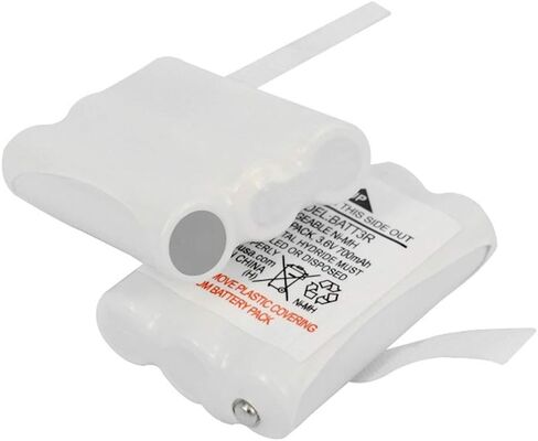 2 Pack BATT3R Battery AVP14 Replacement 3.6V 700mAh for Midland BATT3R BATT-3R,MID-AVP14, LXT600, T50 T60, X-Talker Radios in Kuwait