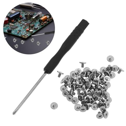 براغي تثبيت SSD Kisangel M2x3mm 505 قطعة مع مفكات مغناطيسية لأجهزة الكمبيوتر المحمول والكمبيوتر الشخصي لتركيب SSD وصيانة الكمبيوتر in Kuwait