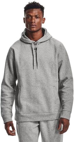 Under Armour Hustle Fleece Mens Hoodie M Midnight Navy-white in Kuwait