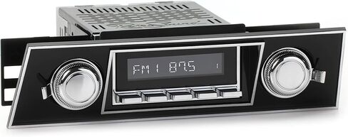 RetroRadio متوافق مع 1967-68 شيفروليه كامارو تتضمن الميزات بلوتوث، USB، AM/FM HC-M2-401-03P-73PC in Kuwait