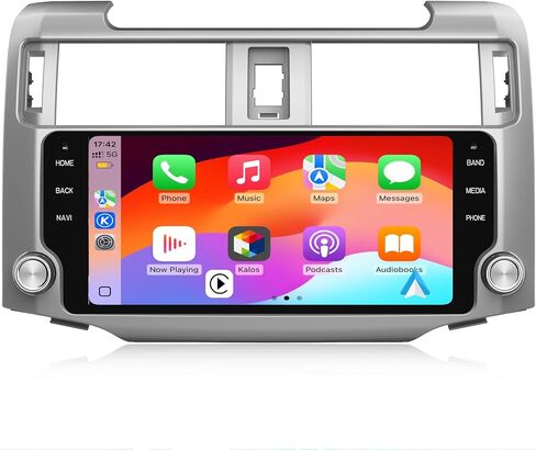 Jusnun Car Radio Stereo Android 13 for Toyota 4runner 2010-2022 Head Unit with Android Auto CarPlay in Kuwait