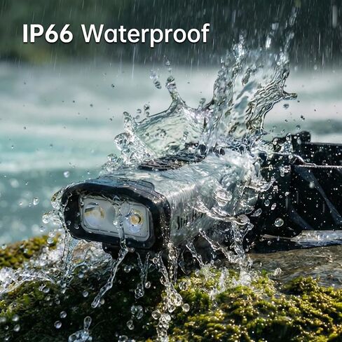 Sekrro Hard Hat Light, Rechargeable Hat Clip on Light, 800 Lumens 1100mAh Removable Battery LED Headlamp for Running, Construction, Fishing, Camping, Snow in Kuwait