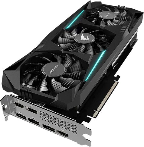 GIGABYTE AORUS Radeon RX 5700 XT 8G Graphics Card, PCIe 4.0, 8GB 256-Bit GDDR6, GV-R57XTAORUS-8GD Video Card in Kuwait