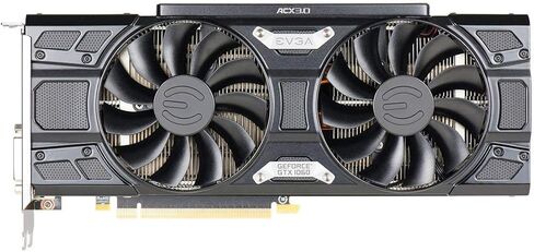 EVGA GeForce GTX 1060 6GB FTW GAMING ACX 3.0، 6GB GDDR5، LED، DX12 OSD دعم (PXOC) بطاقة رسومات 06G-P4-6268-KR (متجددة) in Kuwait
