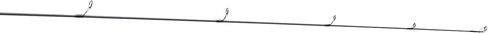 Denali Pryme Onyx Spinning Rod | 6' - 7' 6" | Ultralight - Med HVY Power | Moderate - Xtra Fast Action | Duraloc Guides + tip | Polymer Foregrips | Blackout Design | 30 Ton Graphite + 020RAA Resin in Kuwait