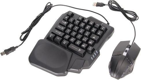 Keyboard Mouse Converter Set, Plug and Play RGB Gaming Combo, 120 No Latency Converter Set for Mobile Devices in Kuwait