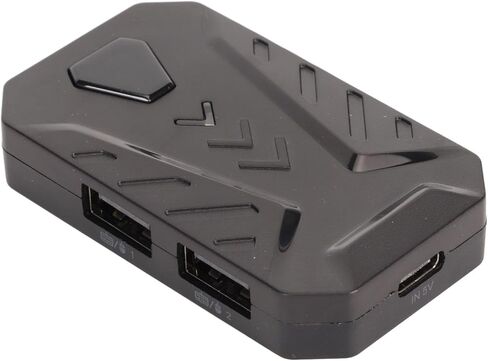Keyboard Mouse Converter Set, Plug and Play RGB Gaming Combo, 120 No Latency Converter Set for Mobile Devices in Kuwait