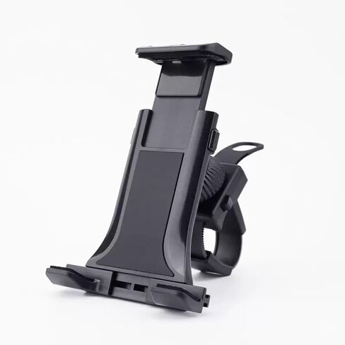 Mount, Tablet Holder with Anti-Slip Pole Clamp Belt, Adjustable Tablet Mount for Vocal Booth, Microphone Stand, Treadmill, Fits Up to 13" Tabs in Kuwait