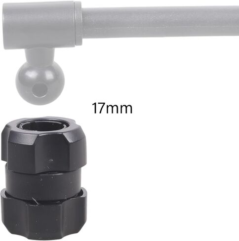 17mm Female to Female Ball Head Adapter Mount for Phone Tablet Camera 360 Rotation Car Live Streaming Desktop in Kuwait