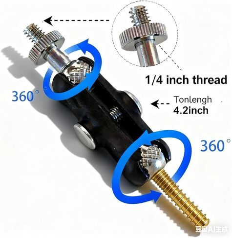 Trail Camera Mounts Adjusts Nicely and are a Good Value.Trail Camera Tree Mount, 3 Pack Tracking Bracket, Tree 1/4" x 20 Screw，360° Rotatable in Kuwait