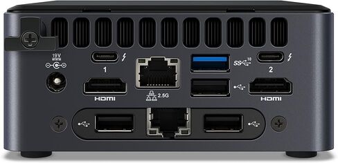 NUC 11 PRO NUC11TNHV70L كمبيوتر مكتبي صغير ثنائي الشبكة المحلية/كمبيوتر صغير/HTPC، ذاكرة الوصول العشوائي 16 جيجا+512 جيجا SSD، معالج Intel Core i7-1185G7 مع تقنية vPro للاستخدام المنزلي/العمل/الصناعة/التعليم in Kuwait