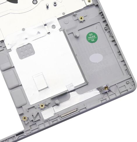BestParts Palmrest with Backlit Keyboard Replacement for HP Pavilion X360 14-EK 14T-EK 14 inch, Silver with Fingerprint Hole - N09603-001 in Kuwait
