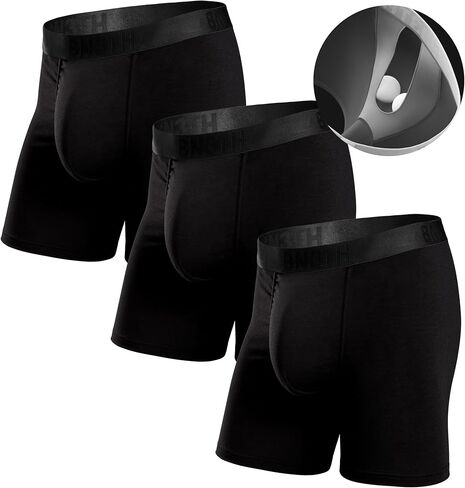 BN3TH Men's Classic Essentials Boxer Briefs, 3-D Pouch, 5.5" Inseam (3pk) in Saudi Arabia