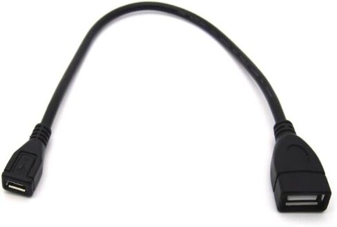 2 Pcs USB 2.0 Female to USB Female Extension Adapter Laptop Charger Data Transmission Extension Converter for Phone Data Transfer Cable Charging Cable Electronics in Kuwait