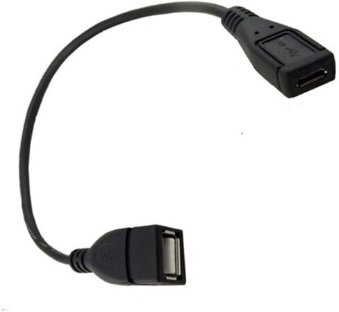 2 Pcs USB 2.0 Female to USB Female Extension Adapter Laptop Charger Data Transmission Extension Converter for Phone Data Transfer Cable Charging Cable Electronics in Kuwait