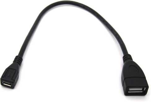 USB إلى 2.0 محول 2.0 أنثى إلى أنثى موصل شحن مزامنة البيانات للهواتف الذكية الالكترونيات الاستهلاكية الملحقات الرقمية كابل موصل كابل in Kuwait