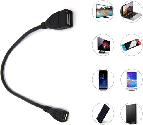 USB إلى 2.0 محول 2.0 أنثى إلى أنثى موصل شحن مزامنة البيانات للهواتف الذكية الالكترونيات الاستهلاكية الملحقات الرقمية كابل موصل كابل in Kuwait