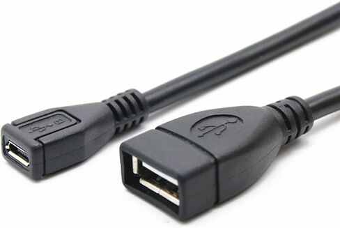USB إلى 2.0 محول 2.0 أنثى إلى أنثى موصل شحن مزامنة البيانات للهواتف الذكية الالكترونيات الاستهلاكية الملحقات الرقمية كابل موصل كابل in Kuwait