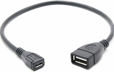USB إلى 2.0 محول 2.0 أنثى إلى أنثى موصل شحن مزامنة البيانات للهواتف الذكية الالكترونيات الاستهلاكية الملحقات الرقمية كابل موصل كابل in Kuwait