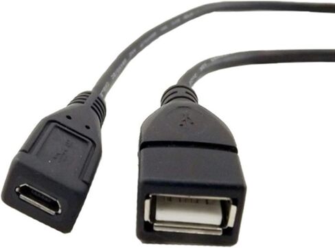 USB إلى 2.0 محول 2.0 أنثى إلى أنثى موصل شحن مزامنة البيانات للهواتف الذكية الالكترونيات الاستهلاكية الملحقات الرقمية كابل موصل كابل in Kuwait