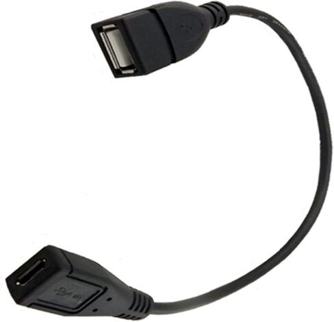 USB إلى 2.0 محول 2.0 أنثى إلى أنثى موصل شحن مزامنة البيانات للهواتف الذكية الالكترونيات الاستهلاكية الملحقات الرقمية كابل موصل كابل in Kuwait