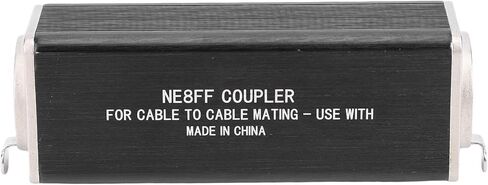 RJ45 Coupler, Ethernet Extender, Female to Female Connector, IP68 Water Proof Shielded RJ45 Coupler, for Cat5e, Cat6, Cat7, Cat8 LAN Cable Outdoor PoE Network with Easy in in Kuwait