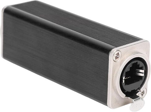 RJ45 Coupler, Ethernet Extender, Female to Female Connector, IP68 Water Proof Shielded RJ45 Coupler, for Cat5e, Cat6, Cat7, Cat8 LAN Cable Outdoor PoE Network with Easy in in Kuwait