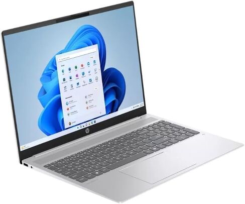 HP OmniBook 5 16 inch 2K Touch Laptop AI PC Intel Core Ultra 7 255U 16GB RAM 1TB SSD Glacier Silver in Kuwait