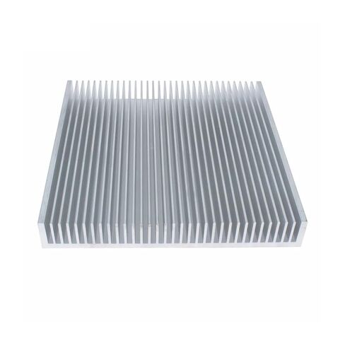 مبادل حراري من الألومنيوم 200x200x28 مللي متر لتقوم بها بنفسك بالوعة الحرارة برودة المبرد لرقاقة LED تبديد الإلكترونية التبريد in Kuwait