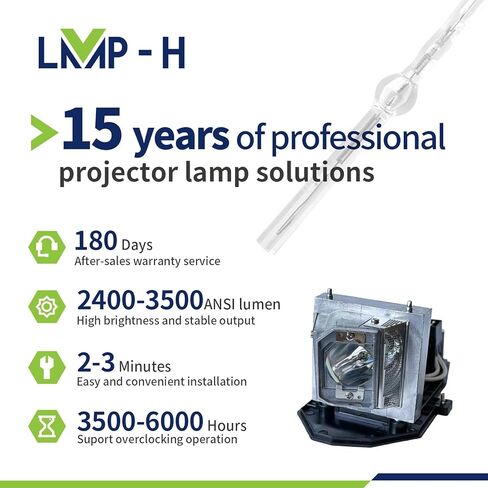 BL-FU190A/FU190D/ET-LAL340 Projector Lamp with Housing for OPTOMA DS229 DW339 EC280X EW556 TS556-3D for Panasonic PT-LW271 LW321 LX271 LX321 LX351 for DELL S320 S320WI for ACER P1273 P1273B in Kuwait