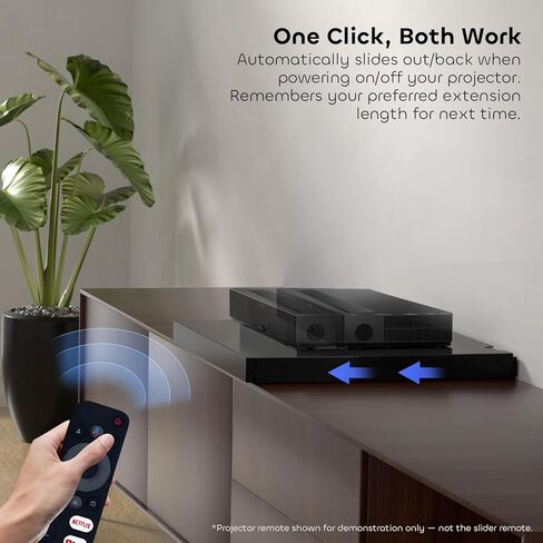 [الحزمة] شاشة ALR عدسية غير ملحومة من NothingProjector مقاس 132 بوصة + شريط تمرير جهاز عرض UST بمحرك، إطار ثابت بدقة 4K UHD بنسبة 16:9، طاقة مزامنة صينية قابلة للسحب تلقائيًا، تمتد إلى 150 بوصة، إعداد مثالي للمسرح المنزلي in Kuwait