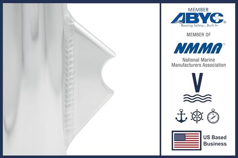 حامل قضيب ألومنيوم لحام من Vinland Marine مع بطانة PVC، لصيد الأسماك على شكل حرف T، قارب ألومنيوم، حامل قضيب لحام Tig in Kuwait